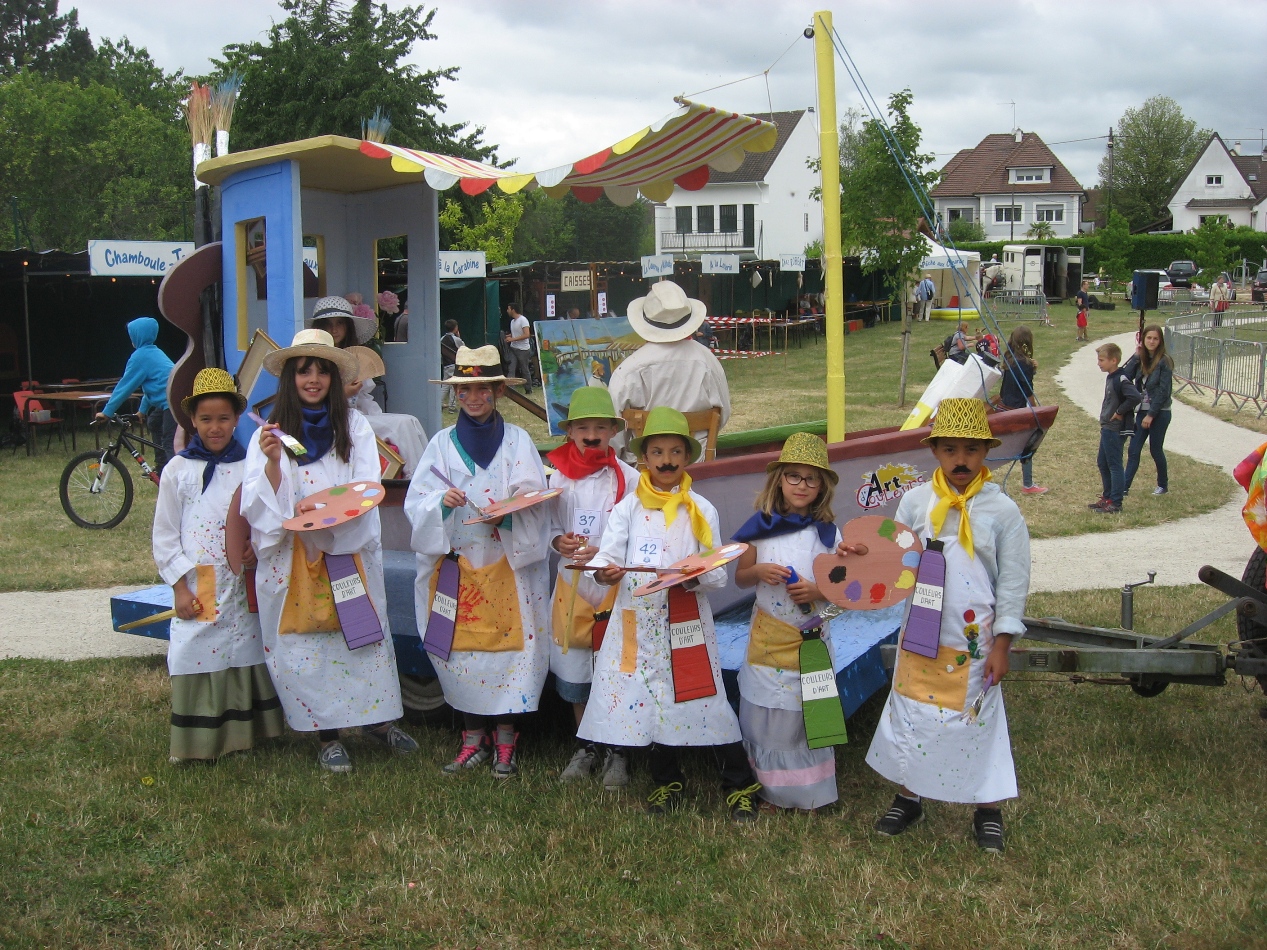 Le groupe d'enfants